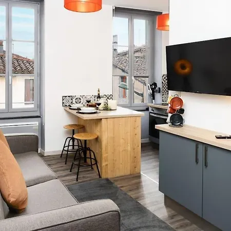 Apartmán N2 Des Etudes Cosy Hypercentre Wifi Conciergeriedamecarcas
