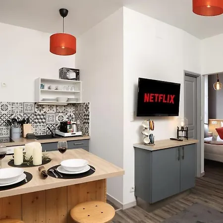 Apartmán N2 Des Etudes Cosy Hypercentre Wifi Conciergeriedamecarcas Carcassonne